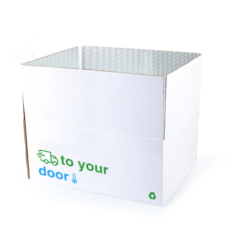 Temperature Controlled Box Aluminium Foil Insulation Cartons