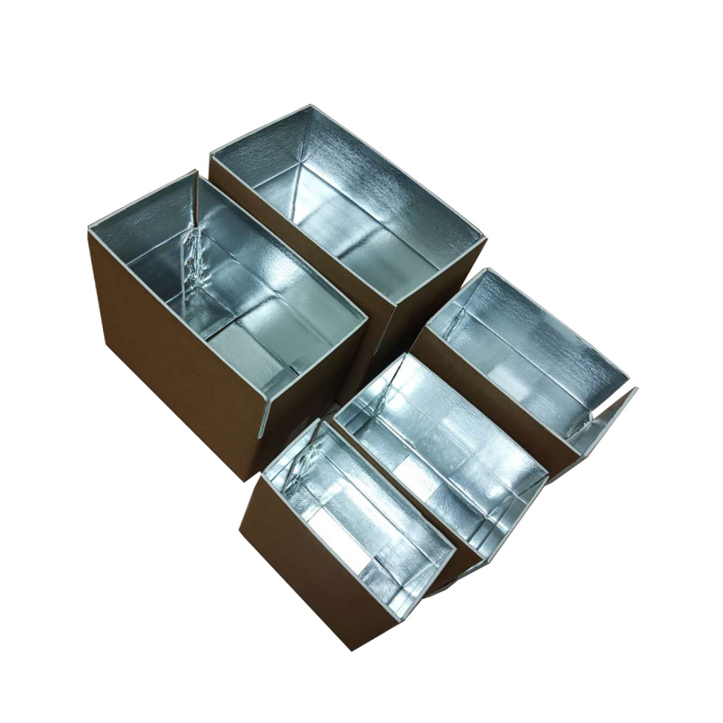 Temperature Controlled Box Aluminium Foil Insulation Cartons